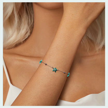 Starfish Bracelet in 925 Silver