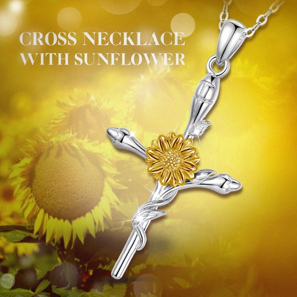 Collana Sunflower in Argento925